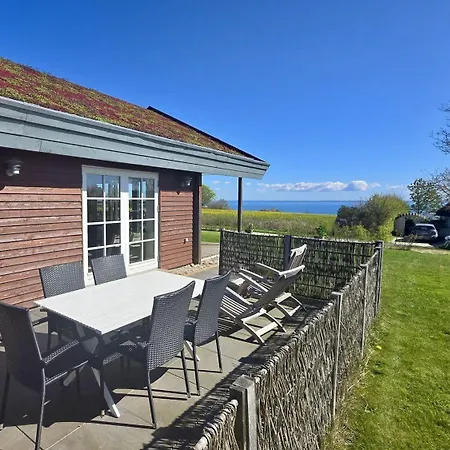 Tatil Evi Modernes-ferienhaus-mit-meerblick-in-strandnaehe *